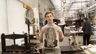 Printmaking at Middlesex: Lithography