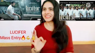 Lucifer Mass Entry Scene Reaction|Malayalam Movie Reaction|Mohanlal Lucifer Scene Reaction🔥❤
