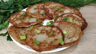 Постные ДРАНИКИ без Яиц и Муки! Невероятно Вкусные!