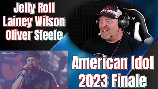 Jelly Roll, Lainey Wilson & Oliver Steele | American Idol 2023 FINALE | REACTION