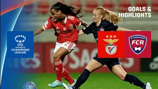 VITAL VICTORY | Benfica vs. Rosengård Highlights (UEFA Women's Champions League 2022-23)