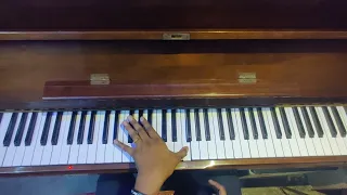 How to play Munbe Vaa Song on Piano with left hand chords | AR Rahman | Tajmeel Sherif
