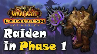 Raiden in Phase 1: Vorbereitung, Änderungen, Raids - WoW Cataclysm