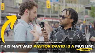 Pastor David Lynn: "What do you want me to say man?" | CFM Toronto Evangelism