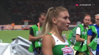 Эльвира Герман - чемпионка Европы в беге на 100м с барьерами