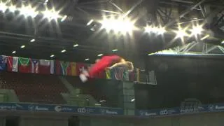 Simon DEBACKER (BEL) -- 2013 Trampoline Worlds, Qualifications