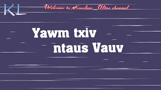 Yawm txiv ntaus Vauv 9/3/2020