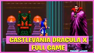 SNES Gameplay — Castlevania Dracula X (4K 60 FPS)