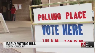 No-excuse early voting bill passes SC House