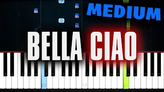 Bella Ciao - Piano Tutorial (MEDIUM)