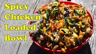 Dehydrated Spicy Chicken Loaded Bowl