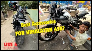 Part - 1 | Installing Accessories on Royal Enfield Himalayan 450 | Bandidos Pitstop |