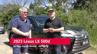 2023 Lexus LX500d AnyAuto Alan Zurvas Review