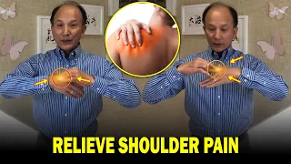 Heal Shoulder pain in Just 5 min | Master Chunyi Lin