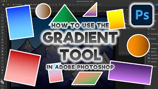 How to Create Gradients in Adobe Photoshop | #cadillacartoonz