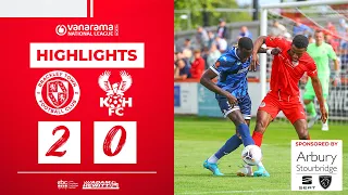 📺 HIGHLIGHTS | 29 Aug 22 | Brackley Town 2-0 Harriers