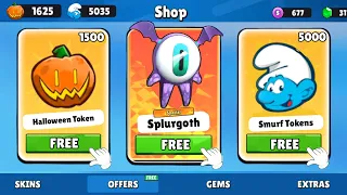 How to Get *FREE* Halloween Tokens & Smurf Tokens - Stumble Guys