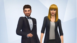 Sims 4 CAS: Tony Stark and Pepper