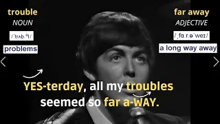 Aprende Inglés con Música / YESTERDAY BY THE BEATLES