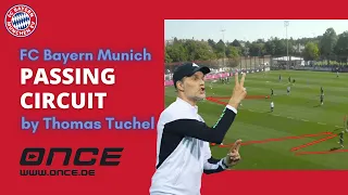 FC Bayern Munich - passing circuit by Thomas Tuchel