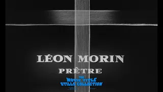 Léon Morin, Priest (1961) title sequence
