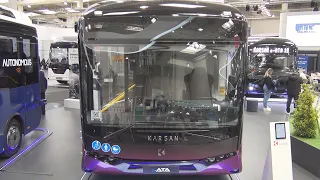 Karsan e-ATA Electric City Bus (2023) Exterior and Interior