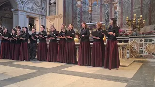 Konkatedralny Chór Kamionek - Gaude Mater Polonia (Kościół Świętej Cecylii w Rzymie)