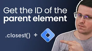 How to access parent element's ID with .closest() in Google Tag Manager
