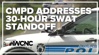 Charlotte-Mecklenburg police discusses 30-hour SWAT standoff