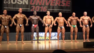 On Stage - Masters Over 40 - NABBA Universe 2016