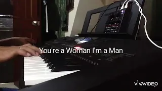 You're My Woman I'm A Man - Bad Boys Blue played on Yamaha Psr-E463 keyboard cover | MC3 TV