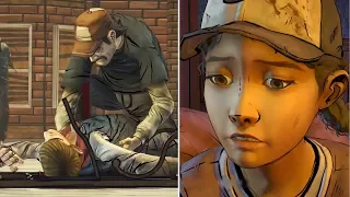 Kenny Tells Clem How He Failed To Save Ben From Walkers -All Choices- The Walking Dead