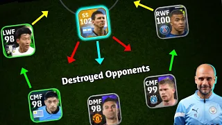 New Experiment Got Overpowered 🥶🔥 New 4-3-3 False 9 Tactics x Gameplay Review in eFootball 24 Mobile