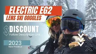 Best Electric Goggles For Snow Riding || Electric EG2 Lens Ski Goggles Unboxing & Review