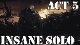 Gears of War UE | Act 5 (End) | INSANE SOLO Walkthrough Playthrough [Raam Boss]