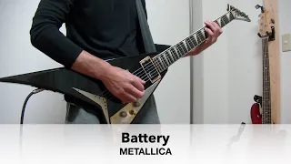 【METALLICA／Battery】弾いてみた※ギターソロスローテンポ動画あり