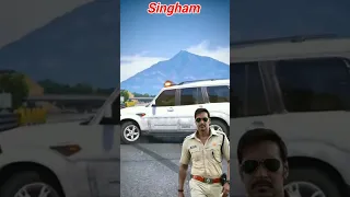 Scorpio Classic Singham Entry 🔥😈💪 #gta #viral #shorts #trending #scorpio #singham