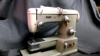 How to Thread Pfaff 360 362 230 332 338 Sewing Machine and Bobbin Case