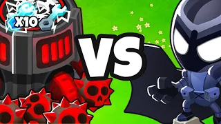 Ultra boosted Super Mines VS. Legend Of The Knight (Bloons TD 6)