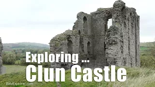 Walking in Shropshire: Exploring Clun Castle