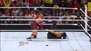 Ryback, Randy Orton and Sheamus save 2013 WWE Hall of Fame Inductee Mick Foley from The Shield: Raw,