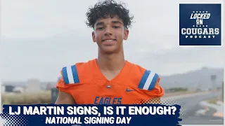 Why LJ Martin Signed with BYU Cougars Football As BYU Enters Big 12 | 2023 National Signing Day
