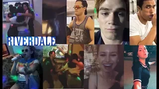 RIVERDALE BEST SNAPS, CAST PARTY, SEASON 2 ,SHIRTLESS CHARLES, & MORE! Compilation