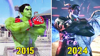 Characters' Intros & Rages - Tekken 2015 vs 2024