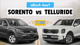 KIA Sorento 2023 vs KIA Telluride 2023 | Which One?