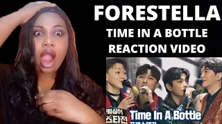 FIRST TIME HEARING FORESTELLA 포레스텔라 - TIME IN A BOTTLE 병 속의 시간 - REACTION VIDEO