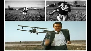 "North By Northwest" Plane Scene Done First in John Wayne Serial "Shadow Of The Eagle"