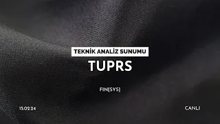 TUPRS : HİSSE DİRENÇ BANDINDA NE YAPAR?  | #TUPRS hisse senedi teknik analizi