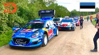 Shakedown Start Interviews - WRC Rally Estonia 2023