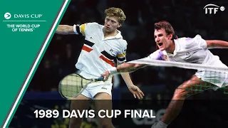 Boris Becker vs Mats Wilander | 1989 Davis Cup Final